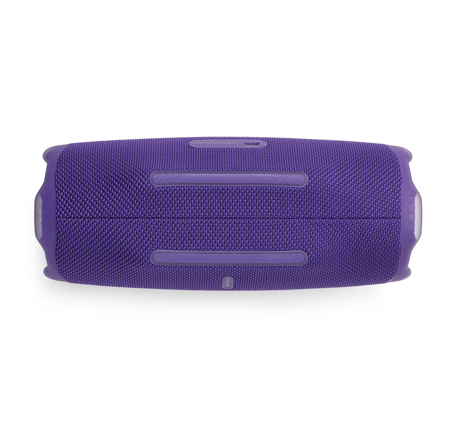 JBL Charge 6 Portable Bluetooth Speaker & 6ft USB-C Braided Cable Bundle - Purple