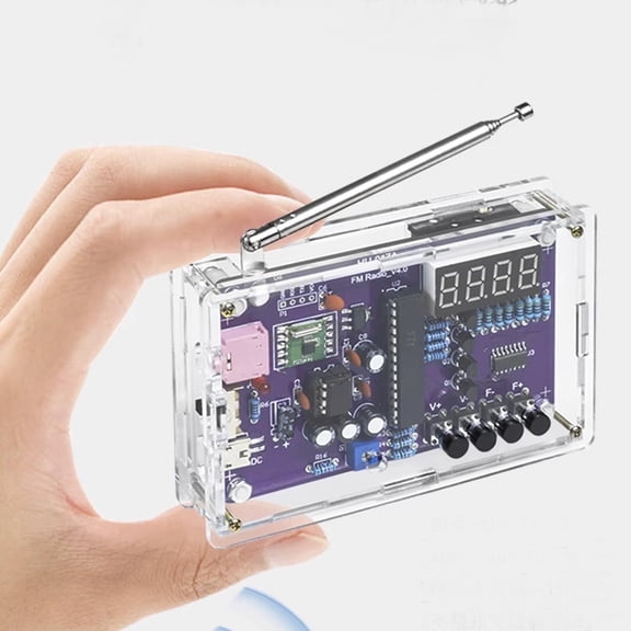 FM Radio Kit Soldering Practice Kit DIY Electronic Kits Radio DIY Kit Digital DIY Soldering Project Kit