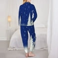 thumbnail image 5 of Bingfone Womens Pajama Sets Christmas Fir Tree Print,Long Sleeve Loungewear Pajamas Set-Small, 5 of 9