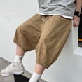 thumbnail image 5 of Boys Shorts 10-12 Summer Cargo Shorts Teen Boy Shorts 14-16 Lightweight Straight Leg Shorts Knee Length Cotton Shorts with Pockets Reorder Items Bought By Me My Recent Orders Placed, 5 of 6