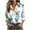 zb-Blue, variant on Button Down Shirts for Women Plus Size Long Sleeve Wrinkle Free Dress Shirts Casual Collared Blouses Business Work Tops