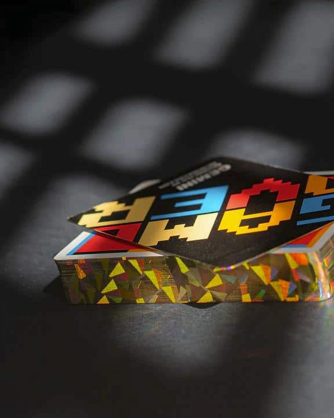 Game Over Red Gold Holo Gilded Playing Cards by Gemini