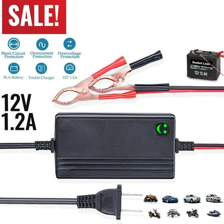 Car Battery Charger 12v Portable Auto Trickle Maintainer Boat