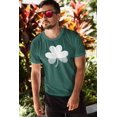 thumbnail image 3 of Old Glory Mens Sporty Shamrock Short Sleeve Graphic T Shirt, 3 of 6