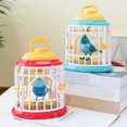 thumbnail image 1 of Neinkie Children Creative Little Pets Bird with Cage Simulation Bird Cage Toy Boy Girl Gift, 1 of 7
