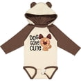 thumbnail image 3 of Inktastic Doggone Cute- happy puppy Boys or Girls Long Sleeve Baby Bodysuit, 3 of 5