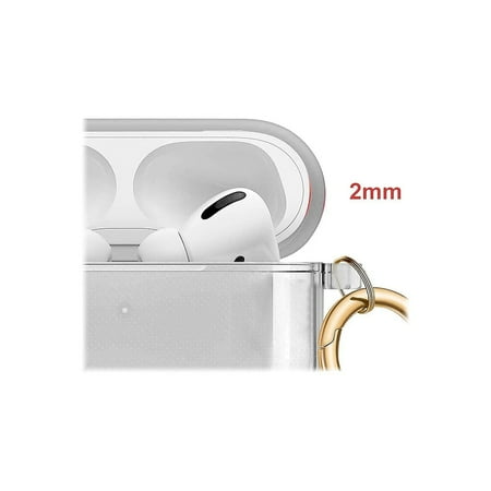 SaharaCase - Hybrid Flex Series Case for Apple AirPods 3 (3rd Generation) - Transparent Black