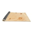 thumbnail image 2 of Ahgly Company Indoor Round Abstract Orange Modern Area Rugs, 7' Round, 2 of 4