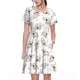 thumbnail image 1 of Disketp Cartoon Koala para Vestido de Manga Corta para Mujeres, Vestidos de Verano para Mujeres, Casual y Holgado para la Playa, 1 of 6