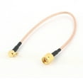 thumbnail image 1 of Adaptador de conector de ángulo recto SMA macho a MCX macho, cable coaxial RG316 de 20 cm, 1 of 1