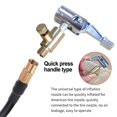 thumbnail image 3 of Bicycle Tyre Pump Interface Air Cylinder Pump Nozzle Adapter Quick Copperinflatable Connection Adapter Bike Pump Parts, 3 of 9