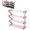 Light Pink, variant on 4-Tier Z-Shaped Shoe Rack,Lightweight Stackable Shoe Stand for Home Organization,Multi-Layer Storage Organizer with ABS Frame,Easy Assembly Shoe Shelf for Entryway,Hallway,Closet,Bedroom (Light Blue)