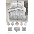 thumbnail image 3 of Grace Living Dyson Polyester Comforter Set - Pinch Pleated Pintuck, 3 of 6
