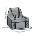 thumbnail image 3 of LanSuare Pet Car Seat Bag, Waterproof Cushion Design, Hanging Installation, for Cats Dogs, Travel Safety, Comfortable Ride, 3 of 7