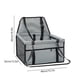 thumbnail image 3 of RKSTN Pets Travel Pack Car Bag Grey, 3 of 6