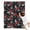 Pioneer Flower Floral, variant on Pioneer Flower Floral Print Pattern Blanket,Comfortable Soft Flannel Throw Blanket,All Season,Warm Lightweight Blankets for Sofa Bed Couch Living Room Chair,30"x40"