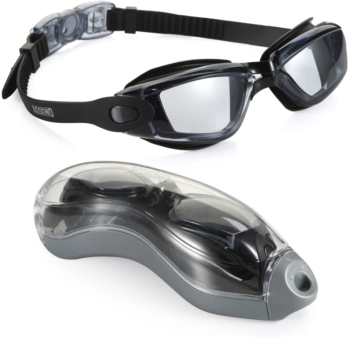 gåde Moderne fremtid HZKAICUN Aegend Swim Goggles, Swimming Goggles No Leaking Full Protection  Adult Men Women Youth - Walmart.com