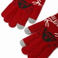 thumbnail image 5 of Women's Scarf Hat And Gloves Set 3 Pcs Kids Winter Hat Gloves Scarf Set Girls Boys Beanie With Pompom Fleece Lined Mittens Neck Warmer, Women's Accessories Scarf ,Hat,& Gloves, 5 of 8
