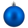 thumbnail image 3 of Northlight 60ct Shatterproof Matte Christmas Ball Tree Ornament Set 2.5" - Lavish Blue, 3 of 3