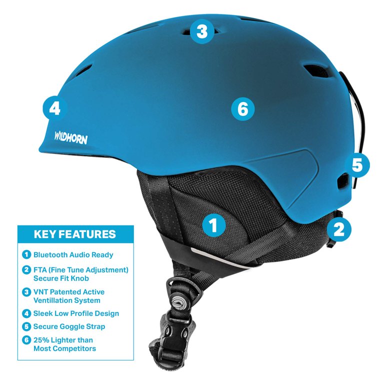 adjustable snowboarding helmet with knob Wildhorn Drift Snowboard Helmet, Ski Helmet Women Men & Youth - US Ski Team  Official Supplier