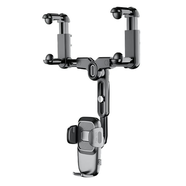 FLhrweasw Soporte GPS para Coche Soporte Giratorio 360 grados para (negro)