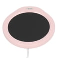 thumbnail image 1 of Coffee Mug Warmer, Electroplated Buttons Tea Warmer  For Coffee For Tea For Office Pink, 1 of 8