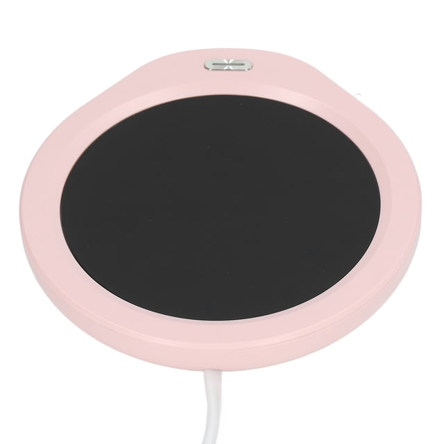 Coffee Mug Warmer, 55 Degrees Celsius Constant Temperature Tea Warmer Automatic Power Off For Tea For Coffee For Office Pink