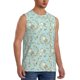thumbnail image 2 of Balery Cute Honeybees Camisetas sin mangas para hombre, absorbe la humedad y protege contra el mal olor.-Small, 2 of 7