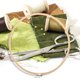 thumbnail image 2 of 1 unidad de bastidor circular de bambú de 36 cm para bordar, manualidades, punto de cruz, costura tradicional china, herramienta manual, 2 of 7
