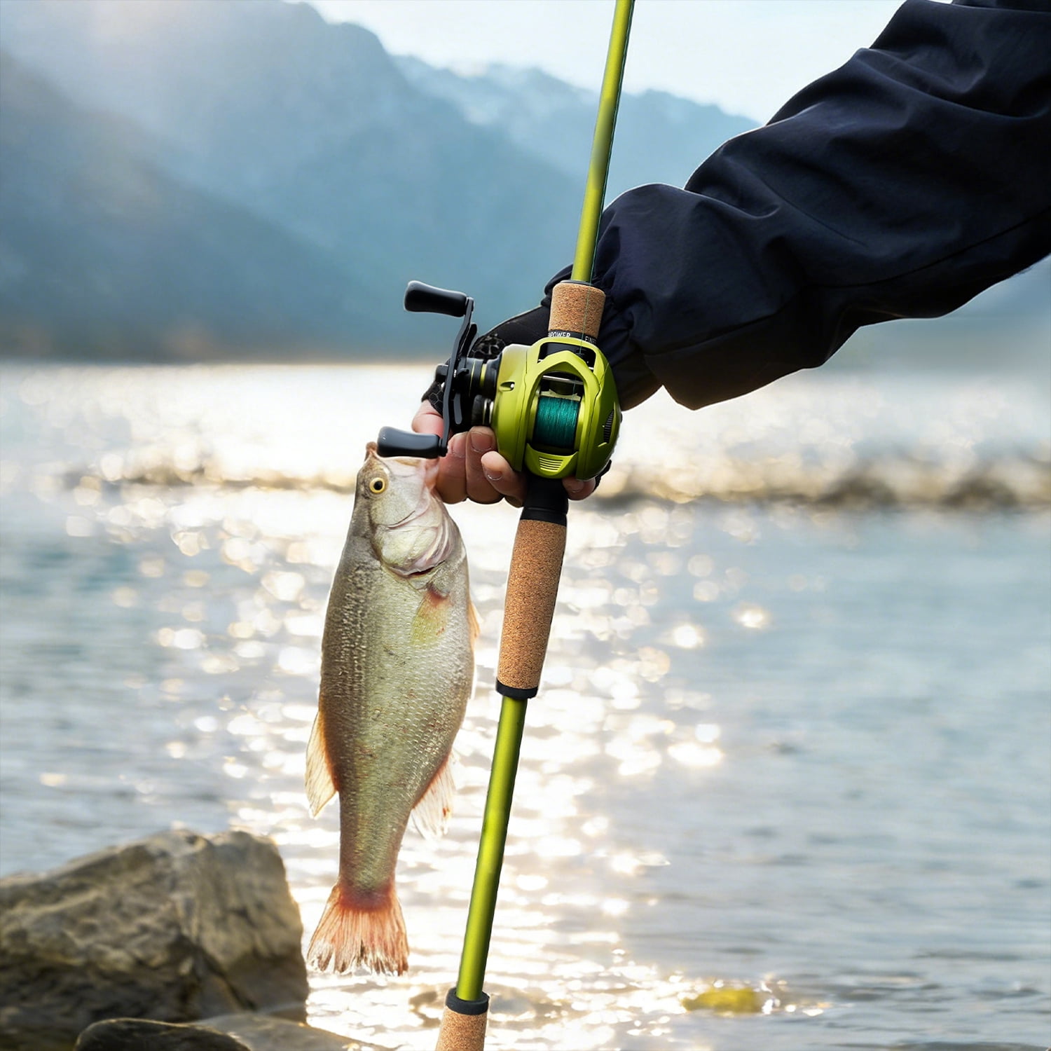 Ghosthorn Fishing Reel - Ambidextrous Design - Smooth Cast & Durable Build