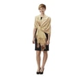thumbnail image 2 of Beautiful Solid Colors Luxurious Pashmina Scarf Perfect Party Favor, 2 of 3