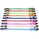 thumbnail image 2 of Collar de gato con campanas Collar de perro ajustable Collar de gato Gatito Pajarita Collar de perro Collar de cachorro Suministros para mascotas con hebilla (verde fluorescente) JAMW Sencillez, 2 of 5