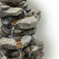 thumbnail image 5 of Alpine Corporation 14-Inch Indoor & Outdoor Rainforest Rock Fountain with LED Light, 5 of 12