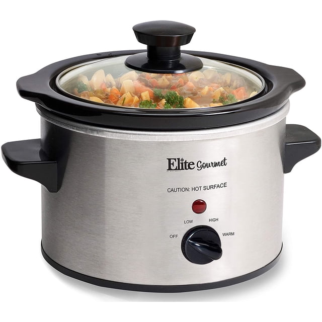 Olla de ceramica electrica Elite Gourmet MST-250XS 1.5 Qt