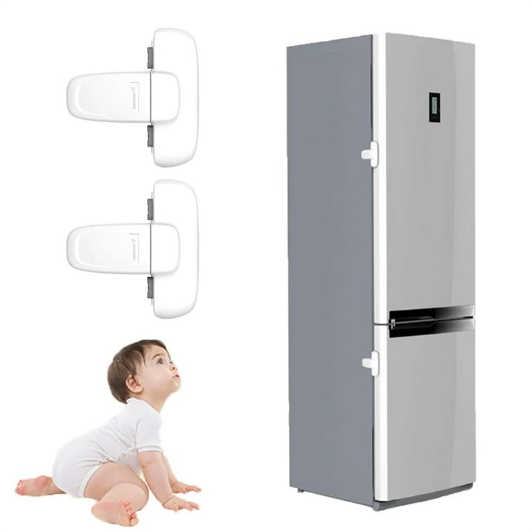 Updated Home Refrigerator Lock for Kids Child Proof Fridge Freezer Door Lock