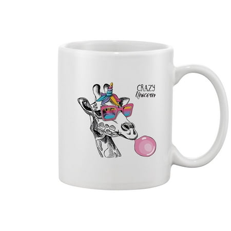

Funny Giraffe In Rainbow Glasses Mug -Image by Shutterstock