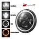 thumbnail image 2 of Faro Led 7 Pulgadas H4 Jeep Vocho Auto Moto Drl Aro De Ángel, 2 of 6