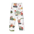 thumbnail image 5 of Kll Mens Pajama Pants For Men,Mens Lounge Pants,Funny Gifts For Men,Men'S Pajama Bottoms-Excavator, 5 of 9
