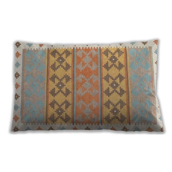 Ahgly Company Indoor Rectangular Contemporary Lumbar Throw Pillow, 13 inch by 19 inch