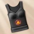 thumbnail image 1 of LSLJS Women Spring and Winter Rong Integrated Chest Cushion For Warmth and Plush Plus Large Tank Top Thickened Brushed Cold and Skin Friendly Sleep Underwear, Womens Camisole Tank Tops, 1 of 5
