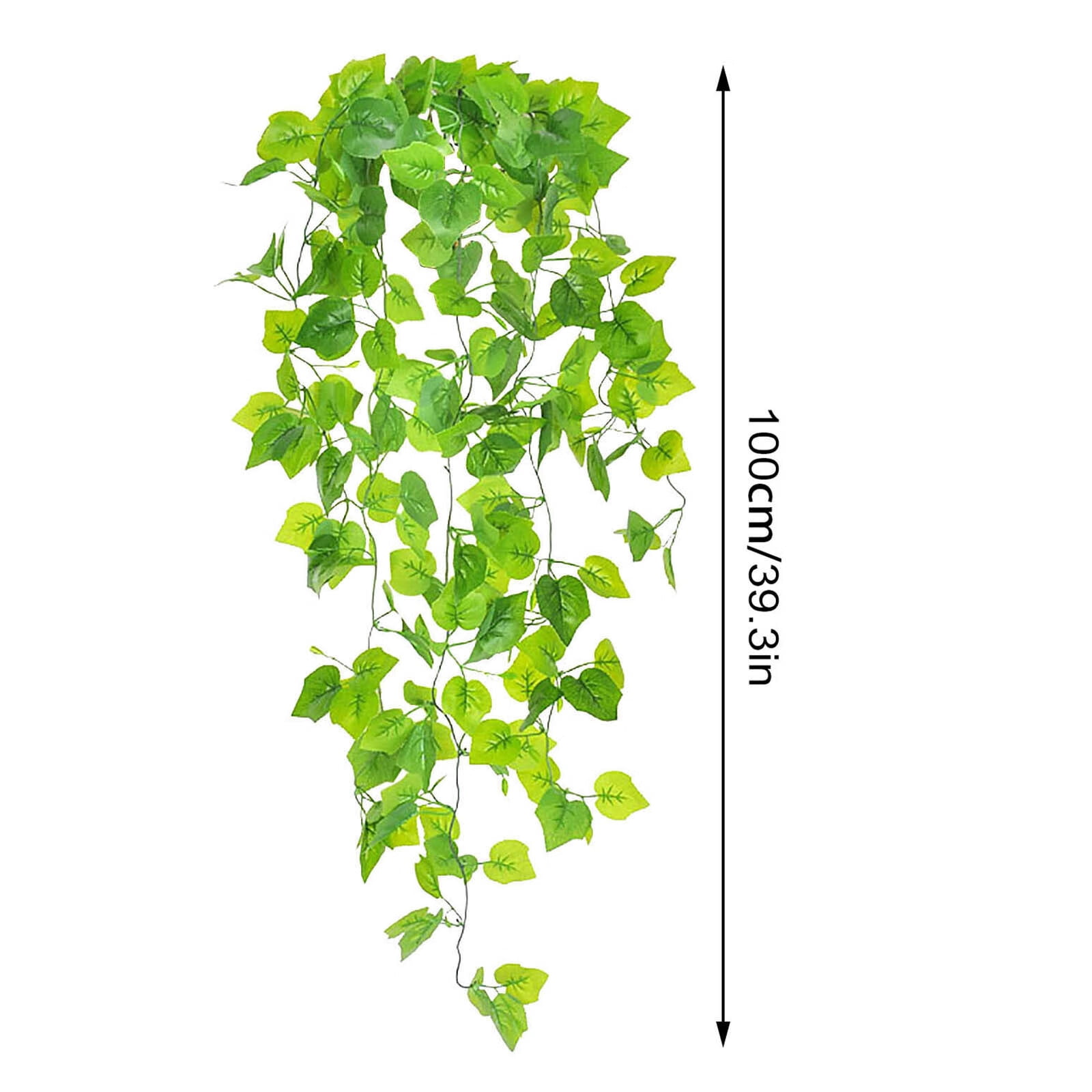 Yaman Hangs 2PCS Artificial Hanging Plants (No Baskets) For Wall Indoor And Outdoor Decoration