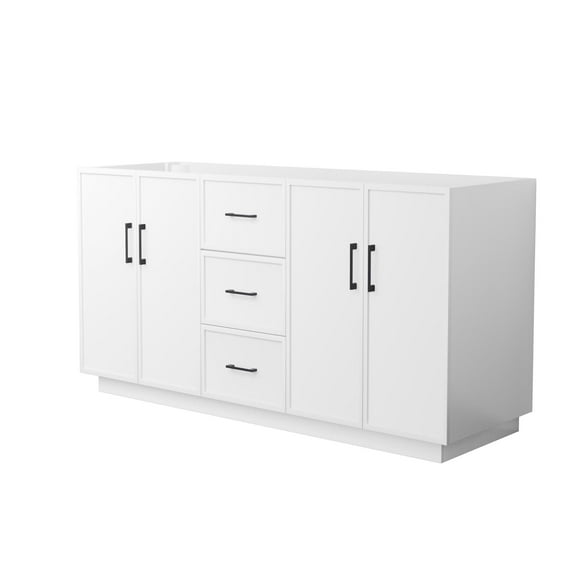 Wyndham Collection Wch7474-66D-Cxsxx-Mxx Elan Tk 66" Double Free Standing Vanity Cabinet