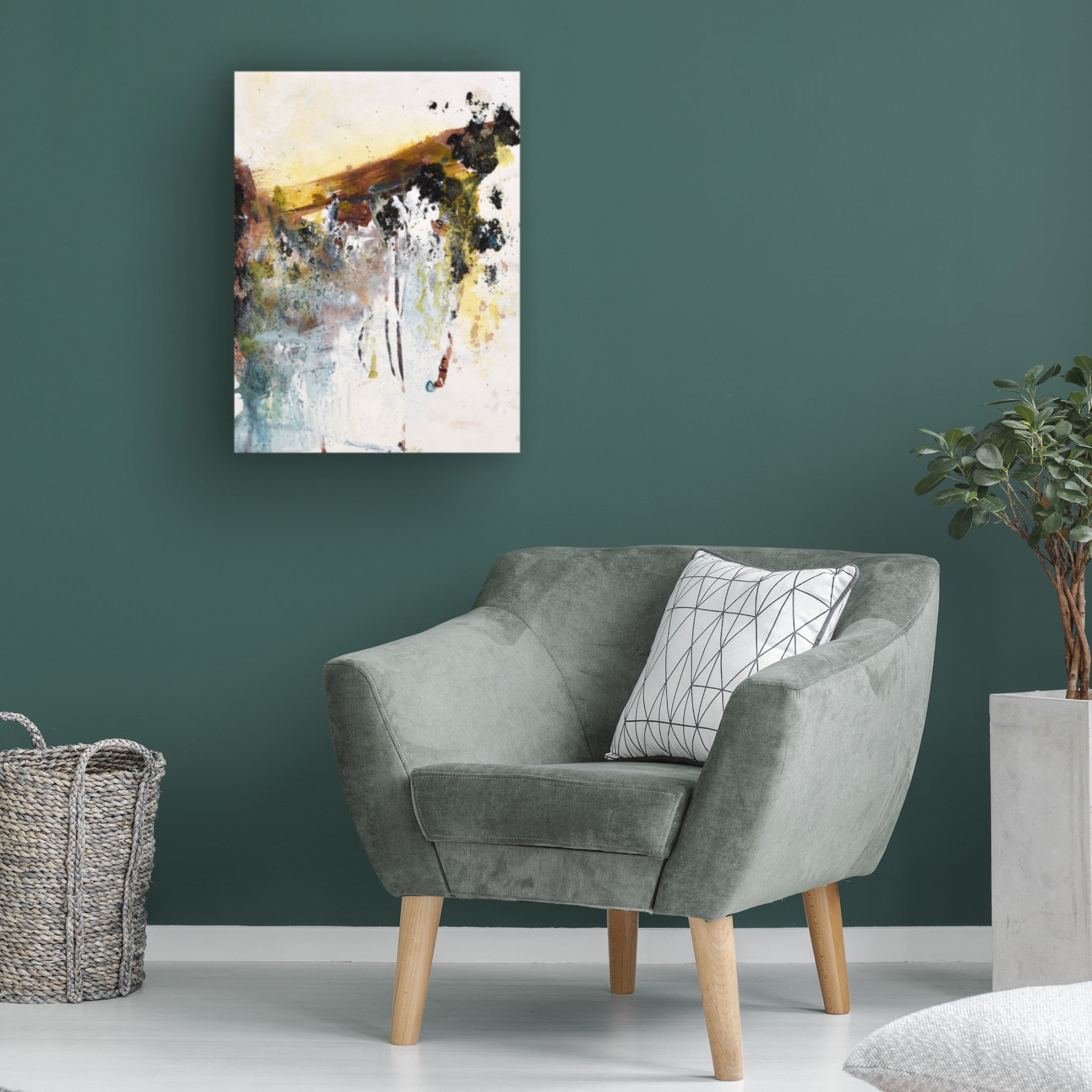 Canvas Wall Art - Deb Chaney 'Belcarra' Wall Art for Living Room, Bedroom, or Office Décor by Trademark Fine Art - 24 x 32 Inches