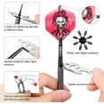 thumbnail image 5 of Dart Accessories Kit Including Aluminum Dart shafts,Dart Flights, Flight Savers, Sharpener,, 5 of 5