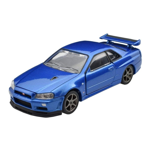 Tomica Premium RS Nissan Skyline GT-R V-spec II Nur (Bayside Blue)