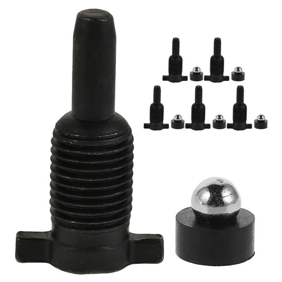 ELAYARD 6-Piece Universal Hydraulic Jack Oil Plug Replacement Set with Release Valve for Repair and Maintenance