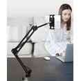thumbnail image 2 of Soporte para tableta para cama, ajustable y plegable con rotación de 360 grados para Iphone, Ipad, teléfono celular, tableta, Kindle Fire u otros dispositivos 1.85 "12.8"_ kaili Sencillez, 2 of 5