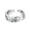 platinum color, variant on S925 Sterling Silver Ring Diamond Grained Ring for Women, Open Cuff Ring, Index Finger Ring