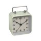 thumbnail image 1 of Reloj despertador pequeño cuadrado de metal, reloj silencioso de escritorio for cama de estudiante, reloj de mesa de cuarzo luminoso for dormir, 1 of 8