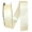 Ivory, variant on JAM Paper Satin Double Face Iris Polyester Ribbon, 3600" x 0.62"